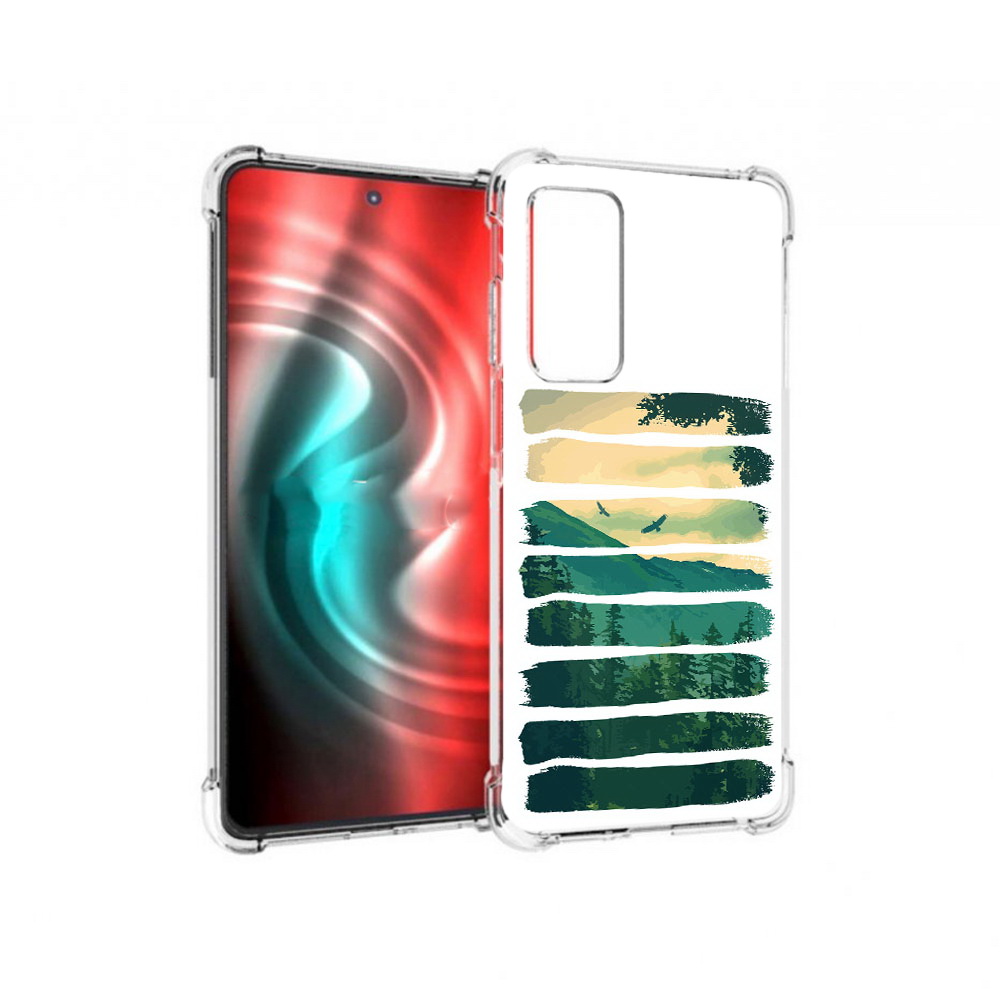 

Чехол MyPads Tocco для Motorola 20 Лесная чаща (PT227072.363.107), Прозрачный, Tocco