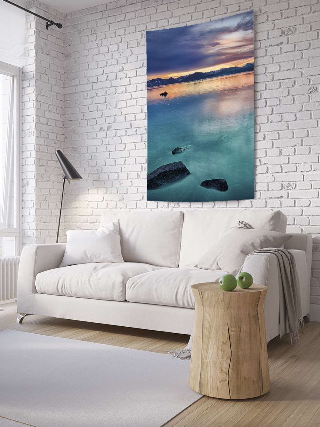 

Вертикальное фотопанно на стену JoyArty Водная гладь 150x200 см, Водная гладь