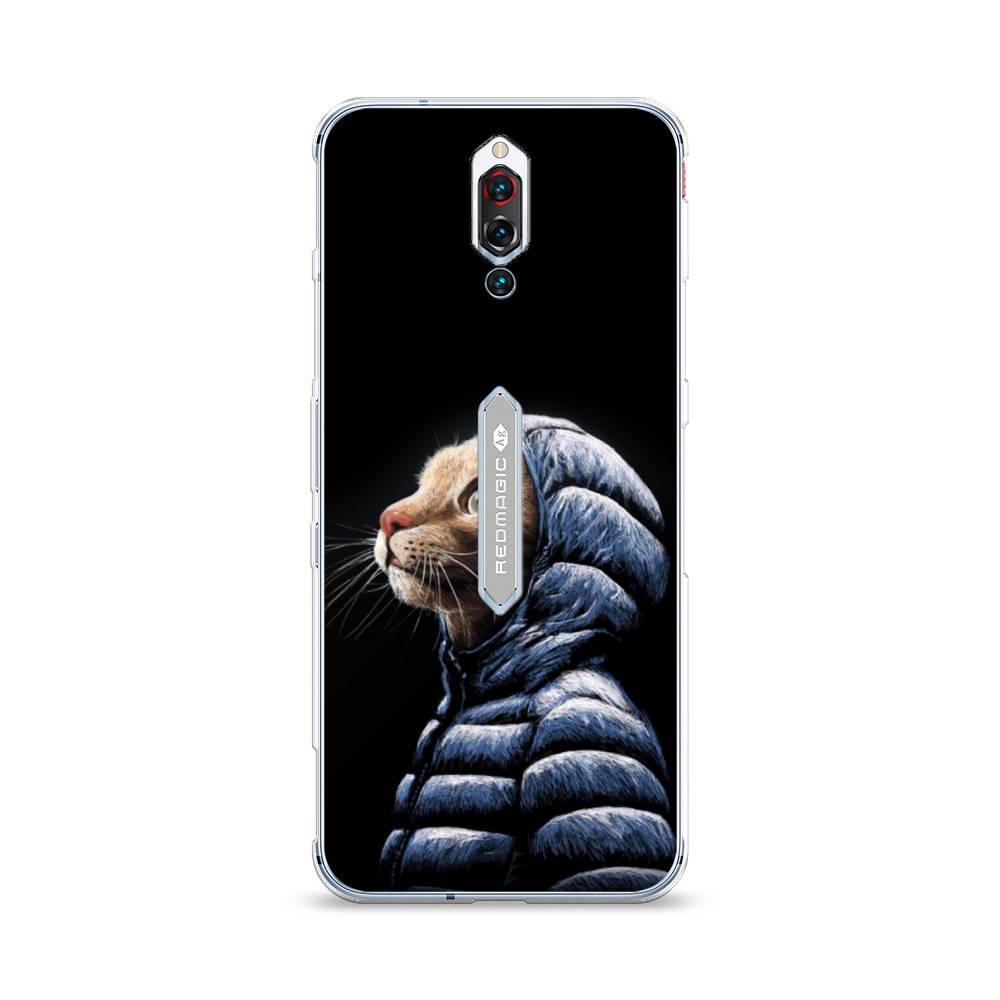 

Чехол Awog на ZTE Red Magic 5S / ЗТЕ Red Magic 5S "Кот в капюшоне", Разноцветный, 134250-2