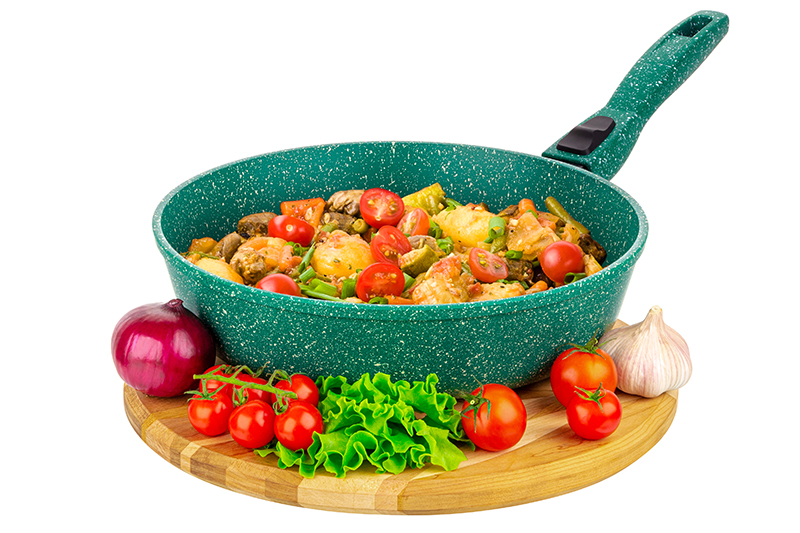 

Сковорода глубокая Elan Gallery ГАРМОНИЯ ВКУСА Изумруд 26 см, со съёмной ручкой, Зеленый, Elan Gallery-75