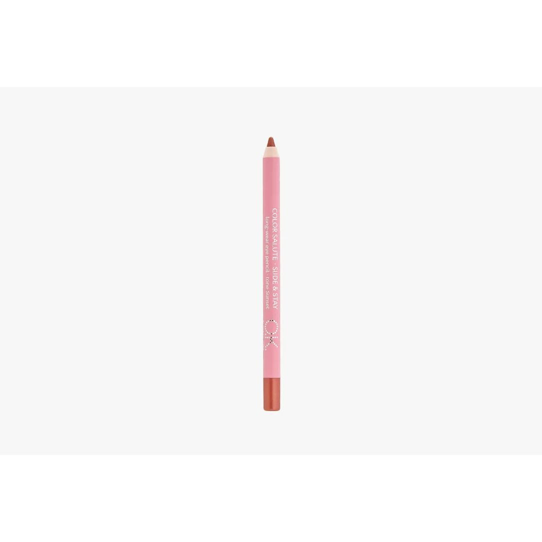 Карандаш для глаз O.K.Beauty Salute Slide & Stay Eyeliner тон Sunset Медно-розовый 1,2 г карандаш для глаз limoni precision eyeliner тон 12 серый