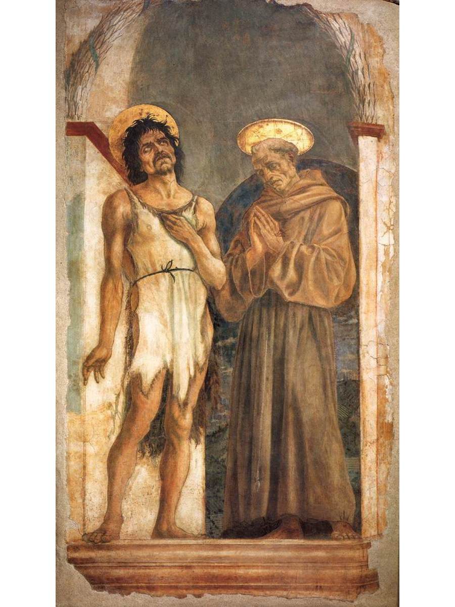 

Постер DRABS A2 Венециано Доменико St John the Baptist and St Francis
