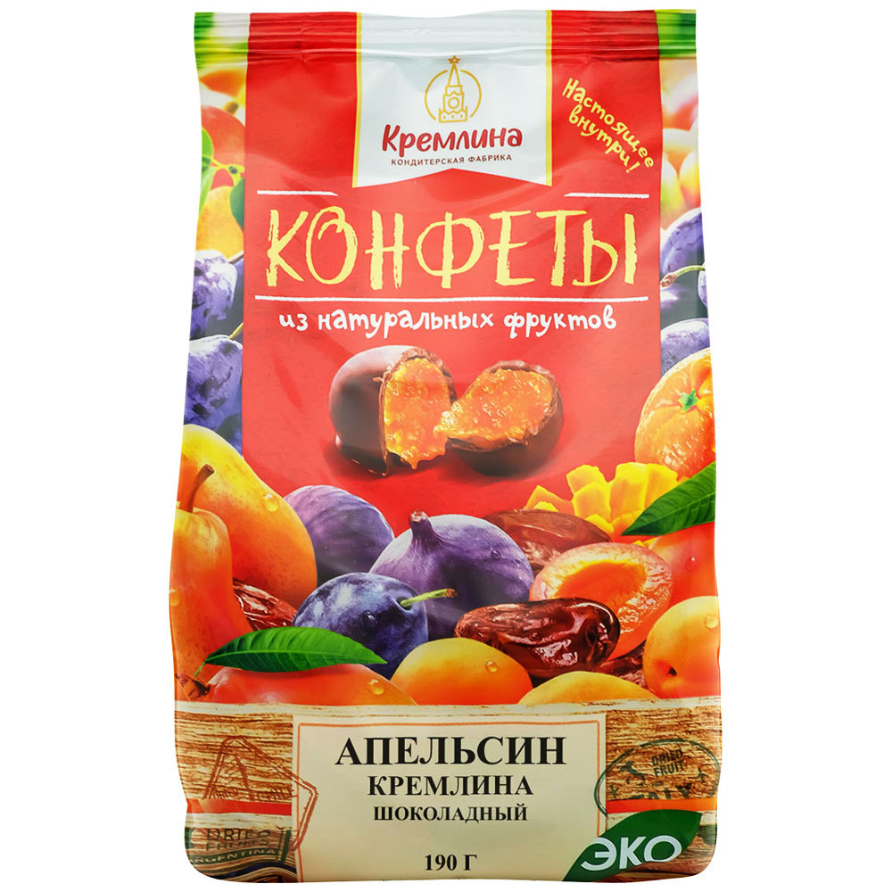

Конфеты Кремлина Апельсин шоколадный 190 г
