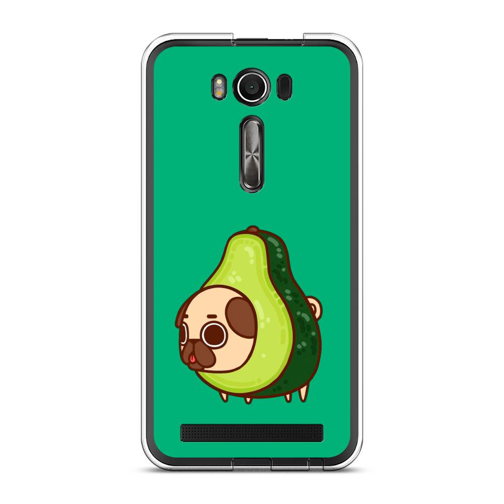 

Чехол Case Place 40150-1 для Asus ZenFone 2 Laser (ZE500KL) "Мопс авокадик", 40150-1