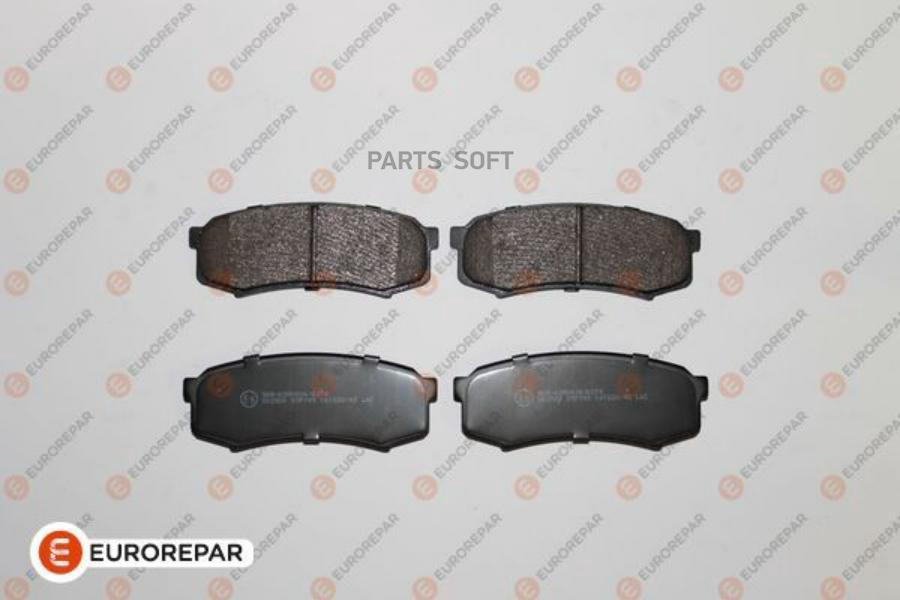 

Колодки тормозные TOYOTA LC 80/90/120 90>/MITSUBISHI PAJERO 06> задн.