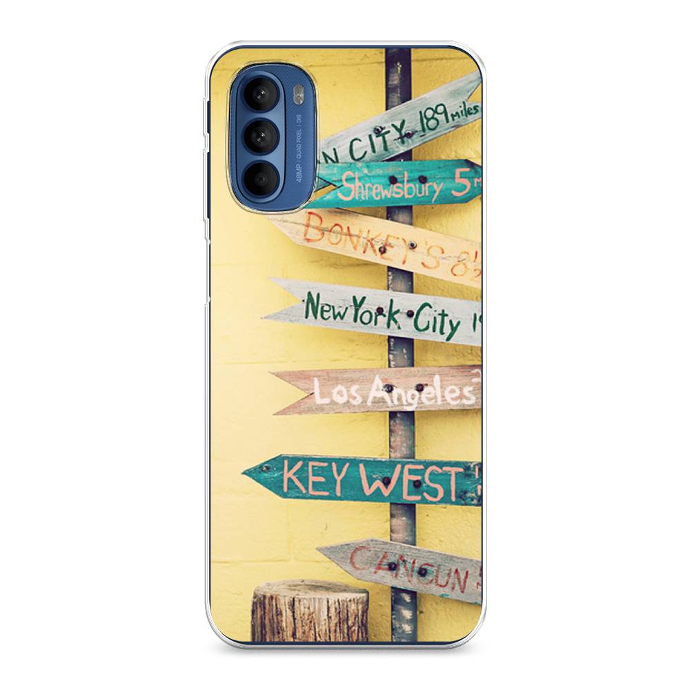 

Чехол Awog на Motorola Moto G31/G41 "Нулевой километр", Разноцветный, 242550-4