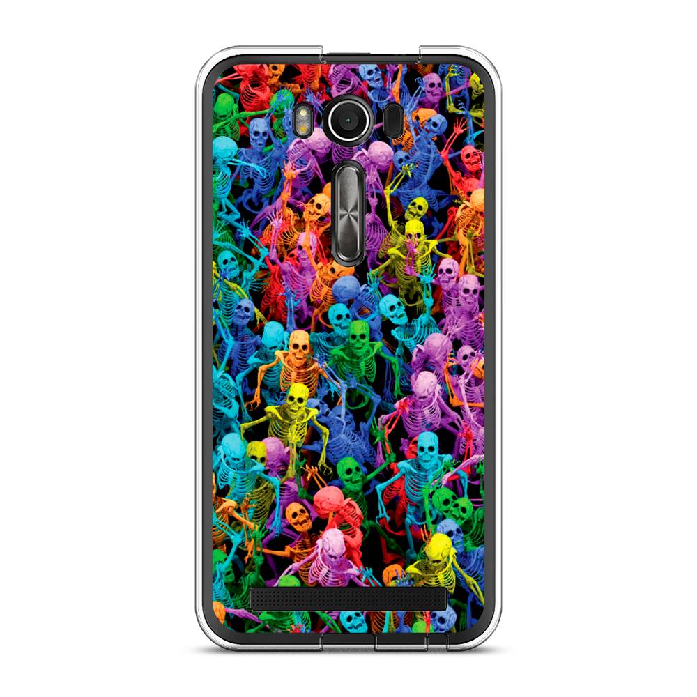 

Чехол Case Place 40150-6 для Asus ZenFone 2 Laser (ZE500KL) "Вечеринка скелетов", 40150-6