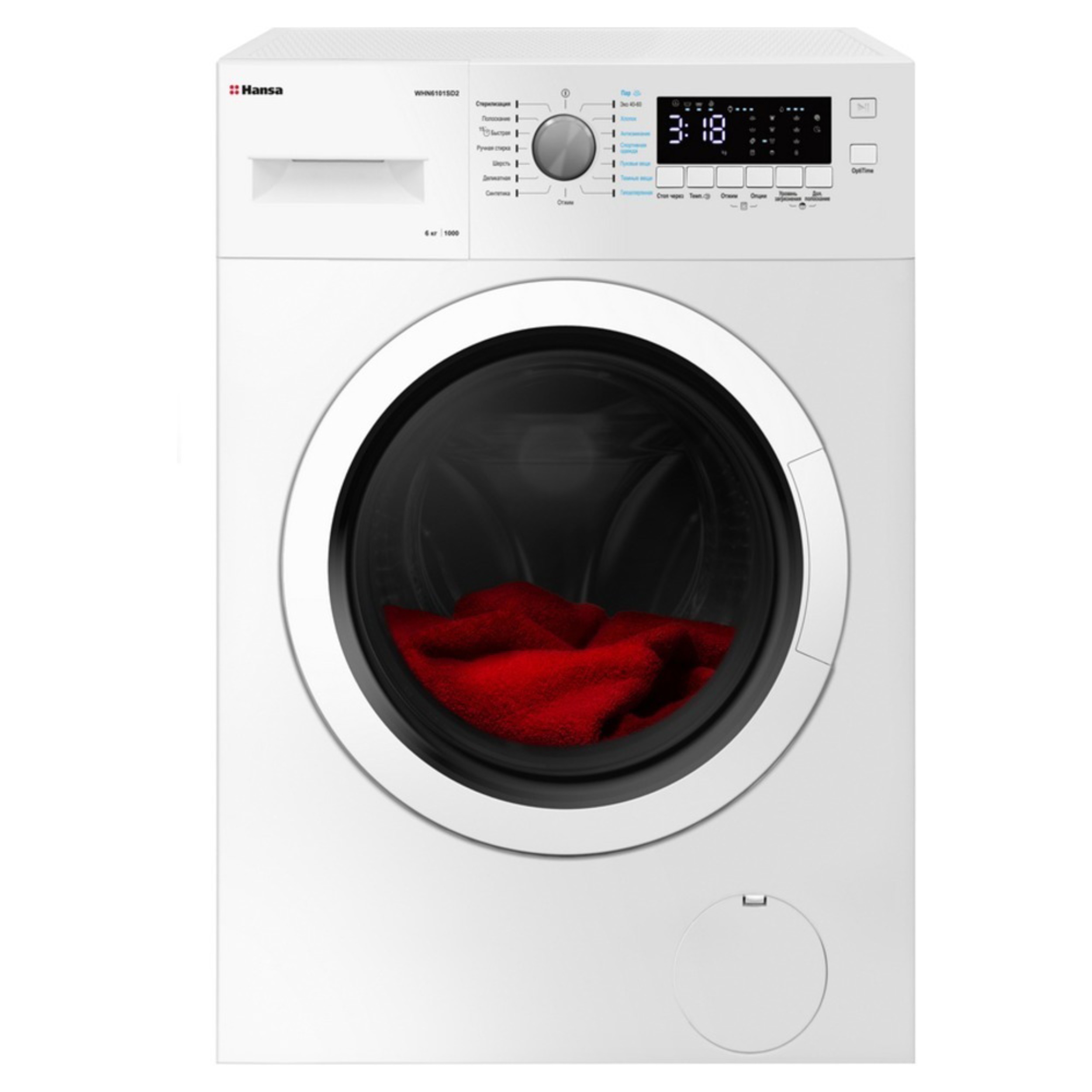 

Стиральная машина Hansa WHN6101SD2 White, WHN6101SD2