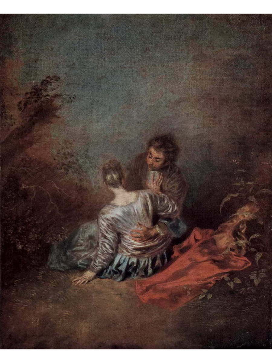 

Постер DRABS A2 Ватто Антуан Удача