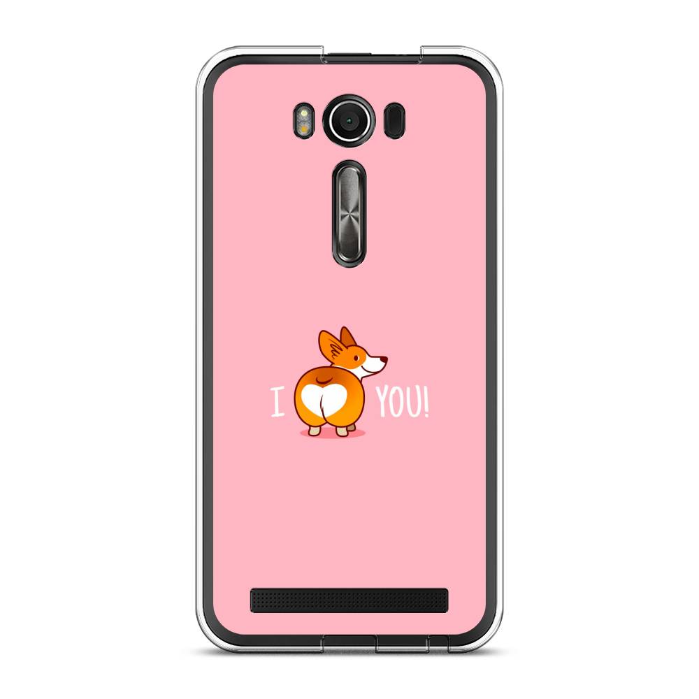 

Чехол Case Place 40150-1 для Asus ZenFone 2 Laser (ZE500KL) "Корги I love you", 40150-1