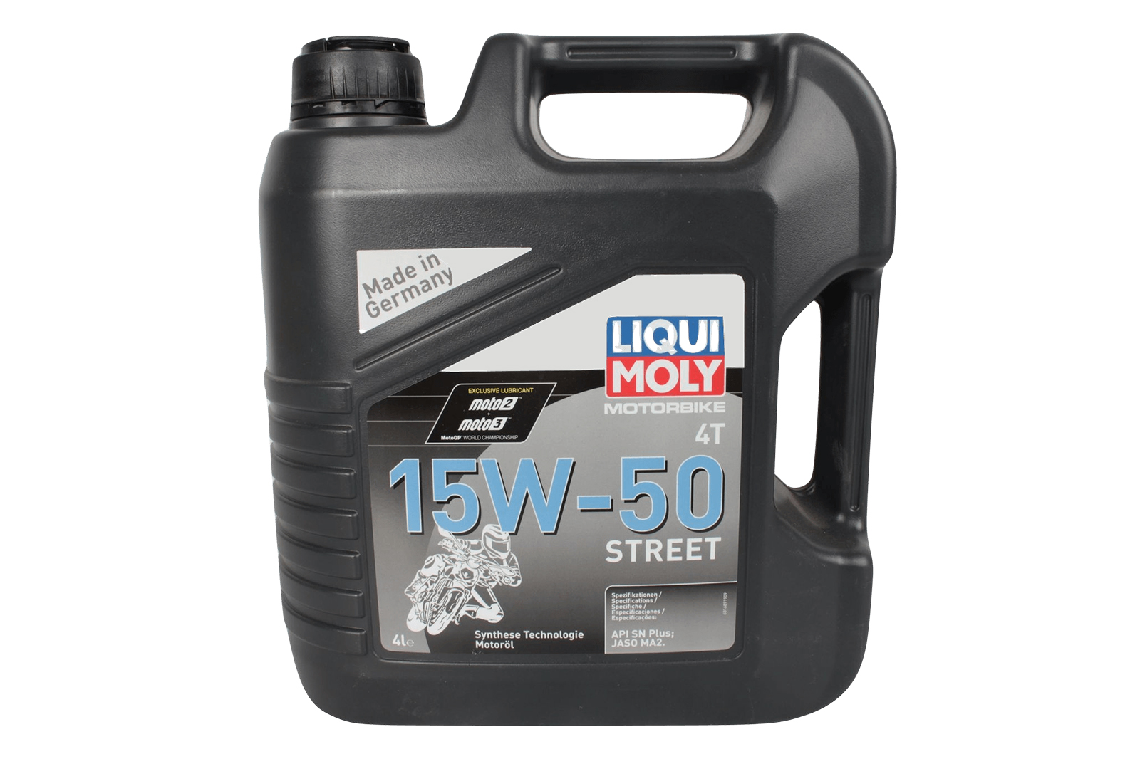 фото Моторное масло liqui moly motorbike 4t street 15w-50 4л