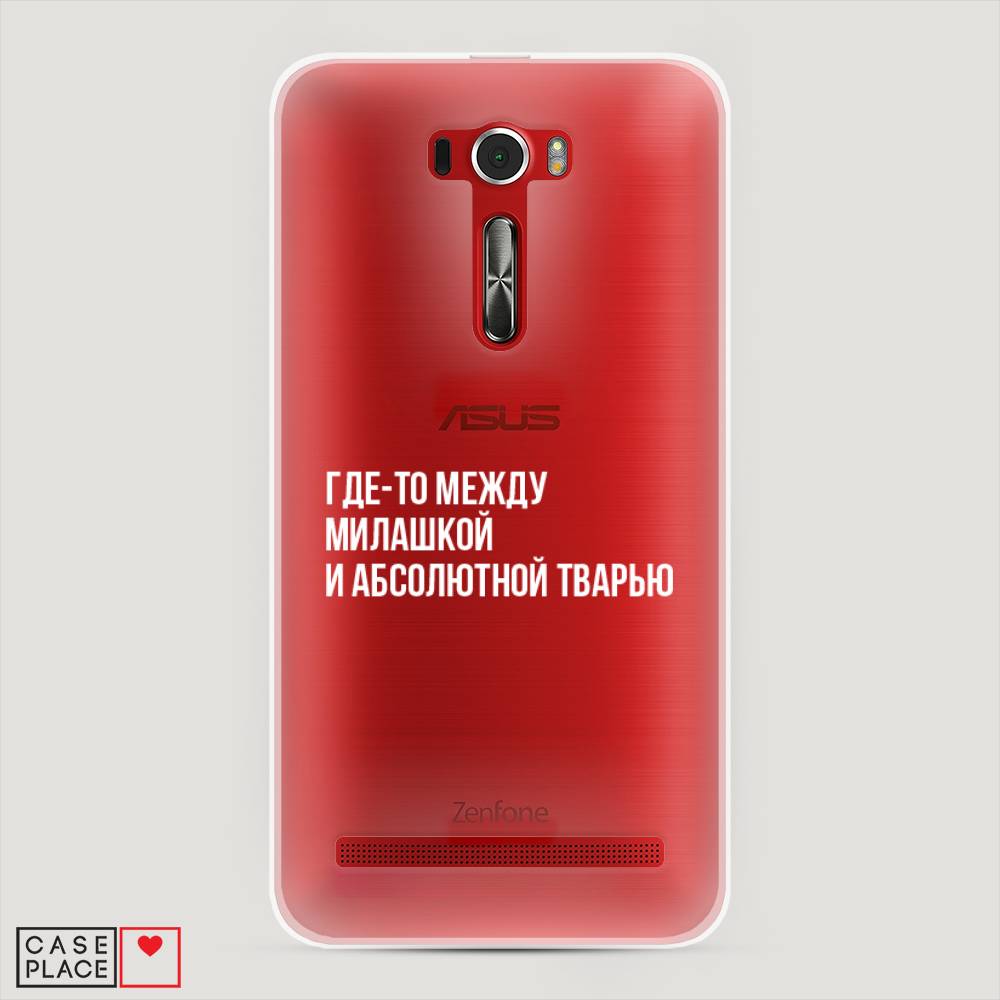 фото Чехол awog "почти милашка" для asus zenfone 2 ze601kl