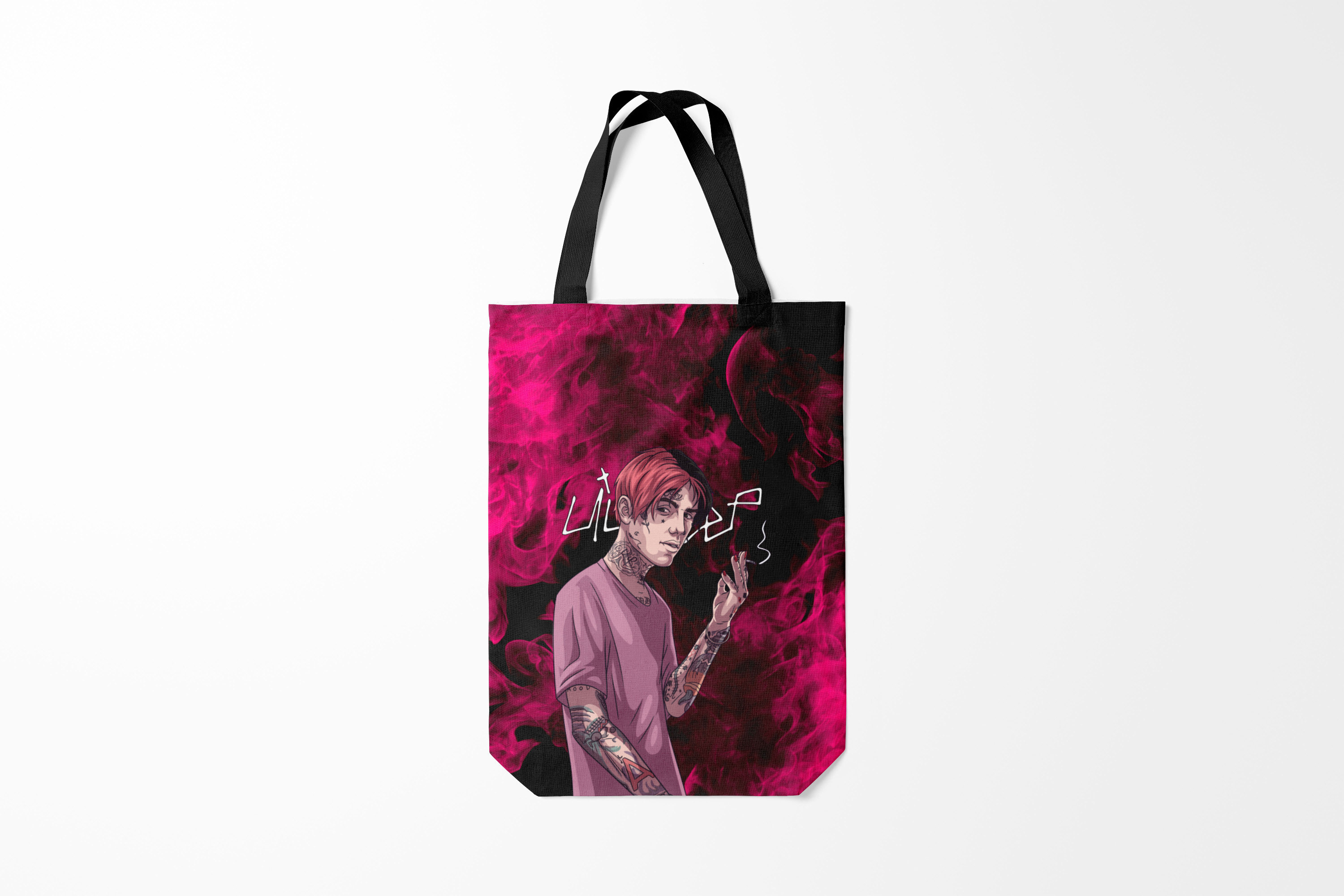 

Сумка шoппер унисекс Burnettie Lil Peep ROSES ЛИЛ ПИП, черный, Lil Peep ROSES ЛИЛ ПИП