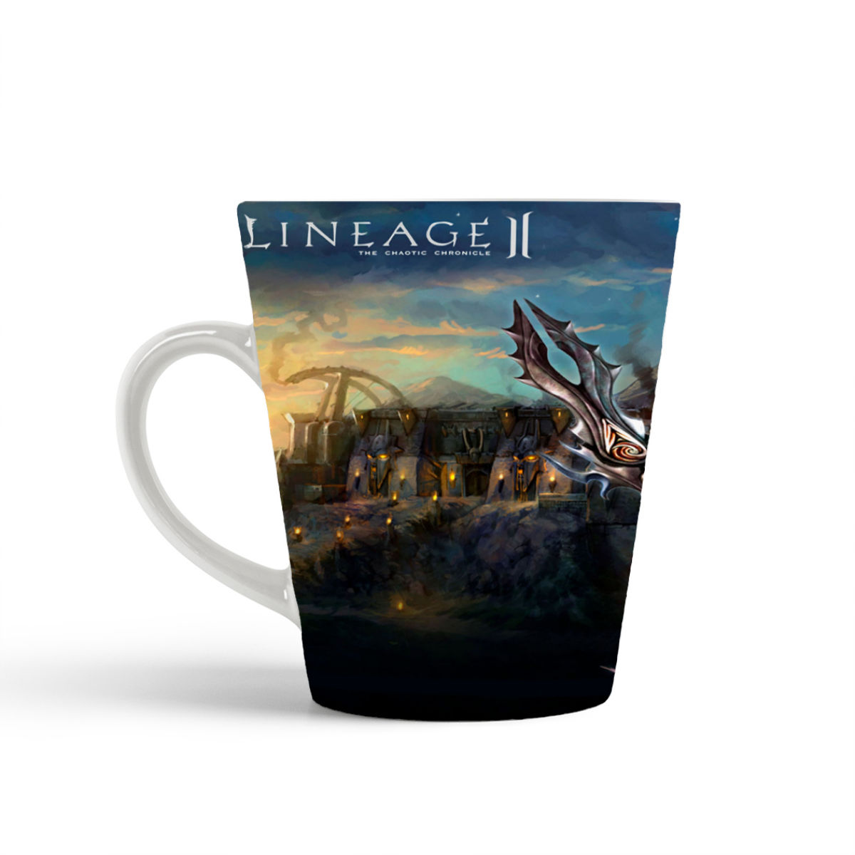 

Кружка-латте CoolPodarok Линейка л2 Lineage2 (Эльфийка с кинжалом)