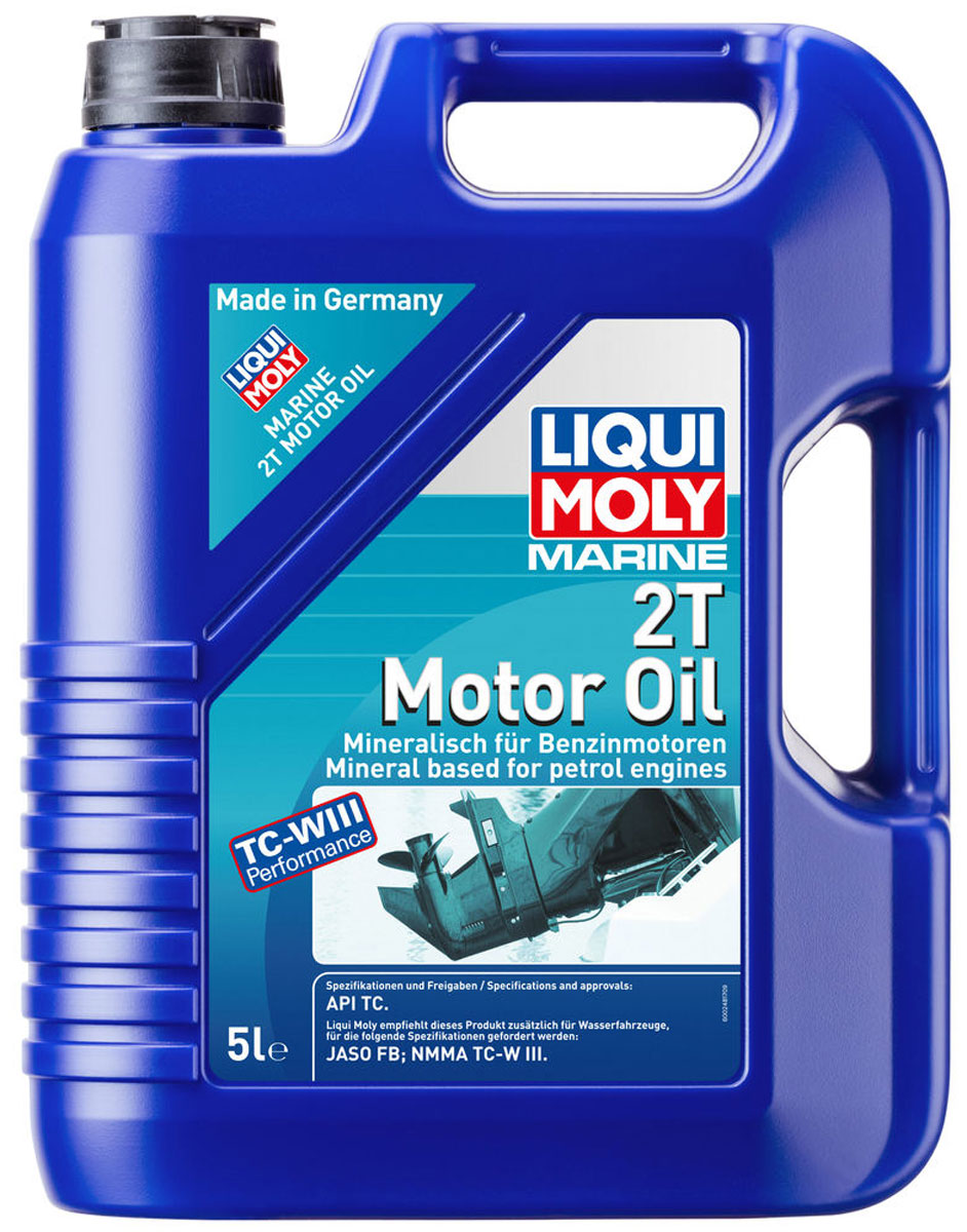 

Моторное масло LIQUI MOLY минеральное Marine 2T Motor Oil, Marine 2T Motor Oil 5л