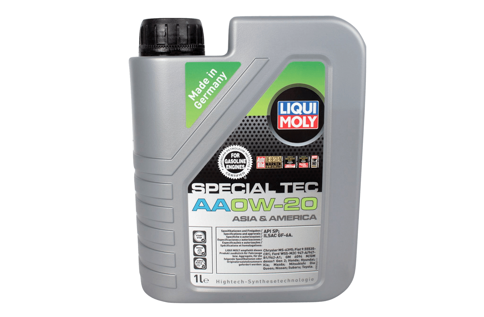 фото Моторное масло liqui moly special tec aa 0w20 1 л