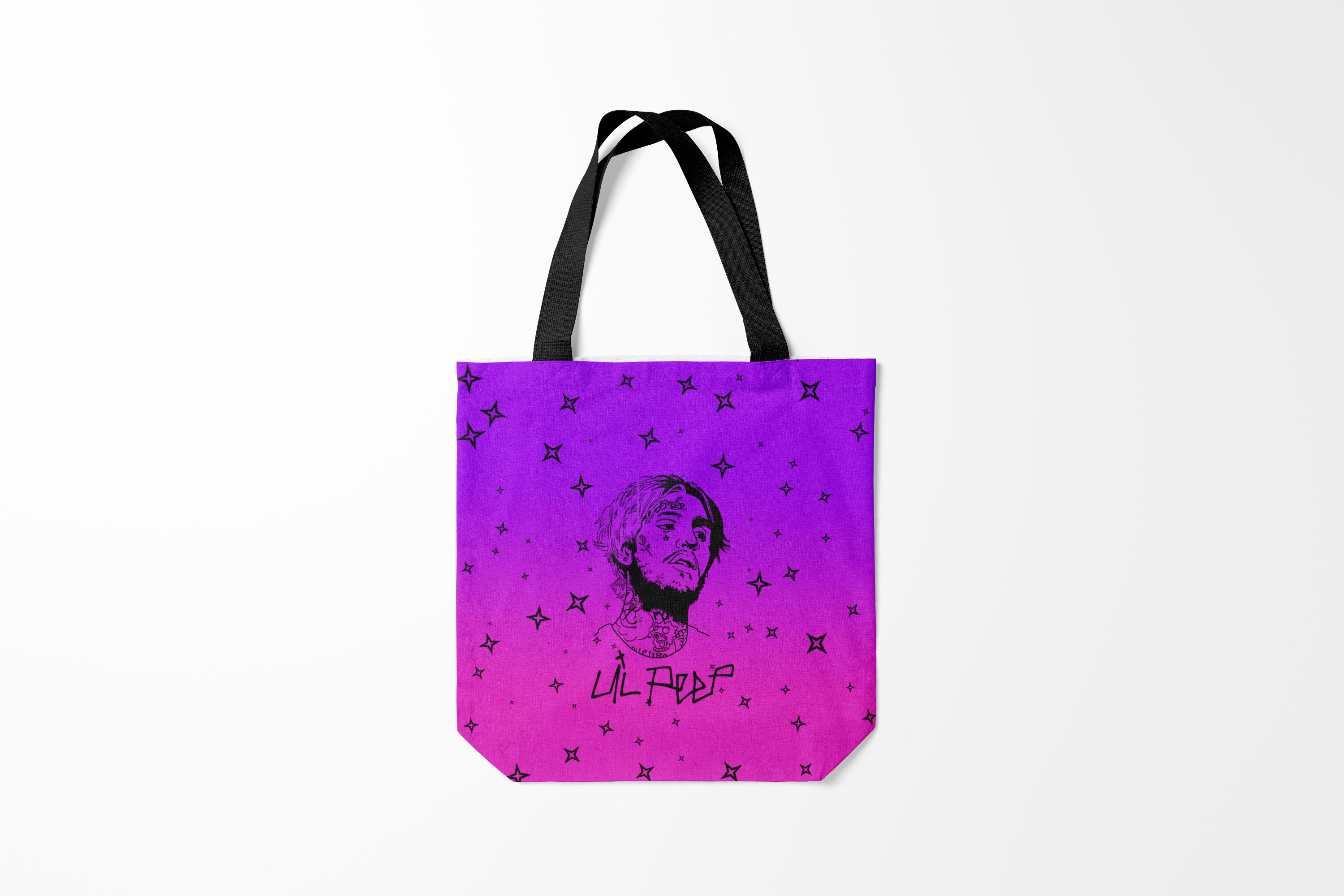 

Сумка шoппер унисекс Burnettie Lil Peep I Get It Girl, розовый, Lil Peep I Get It Girl