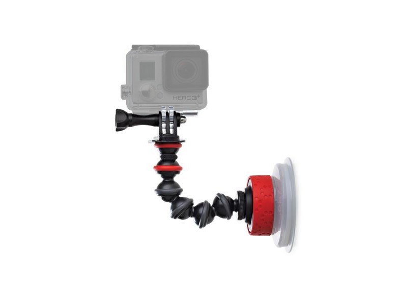 фото Штатив крепление присоска joby suction cup & gorillapod arm black/red jb01329-bww joby action