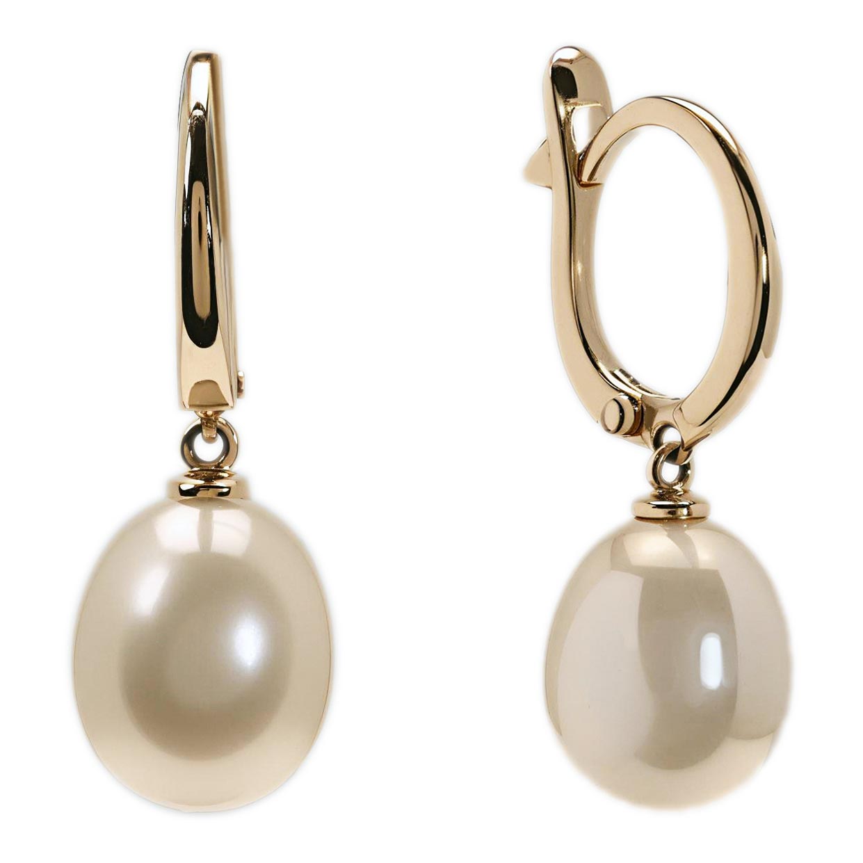 Серьги из красного золота Гранат 3.20.10.0300.00-5418, жемчуг