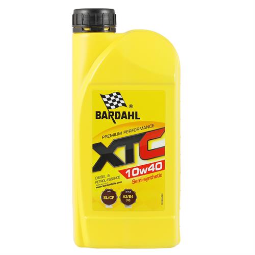 Моторное масло BARDAHL Xtc полусинтетическое 10W40 1л