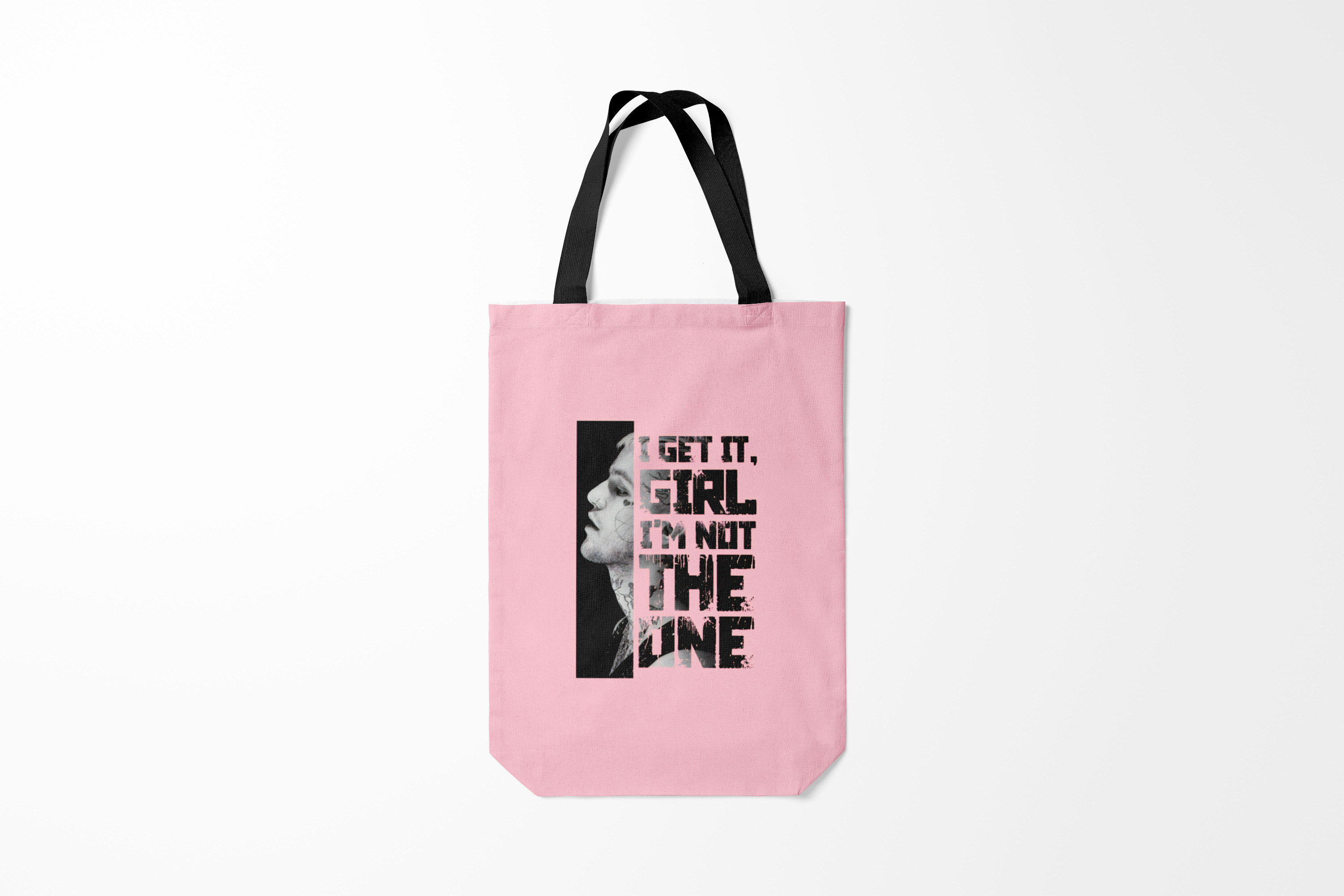 

Сумка шoппер унисекс Burnettie Lil Peep Broken Heart, черный, Lil Peep Broken Heart