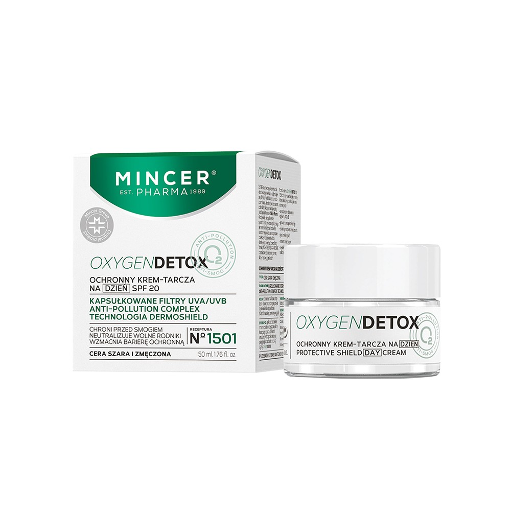 Дневной защитный крем Mincer Pharma Oxygen Detox 50мл