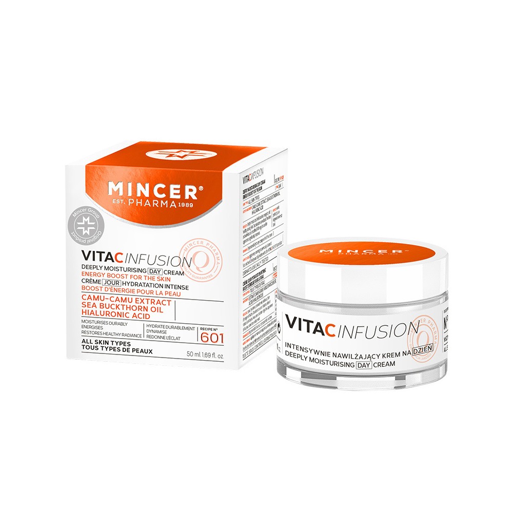 Глубоко увлажняющий дневной крем для лица Mincer Pharma Vita C Infusion 50мл