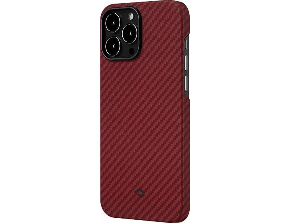 фото Чехол k-doo kevlar для iphone 12 / 12 pro, арамид, ударопрочный, ультратонкий, красный