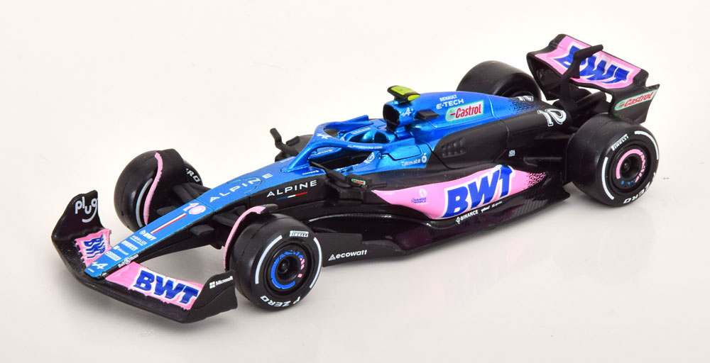 

Модель коллекционная BBURAGO Alpine A523 #10 "bwt-alpine F1 team" gasly 2023, Разноцветный