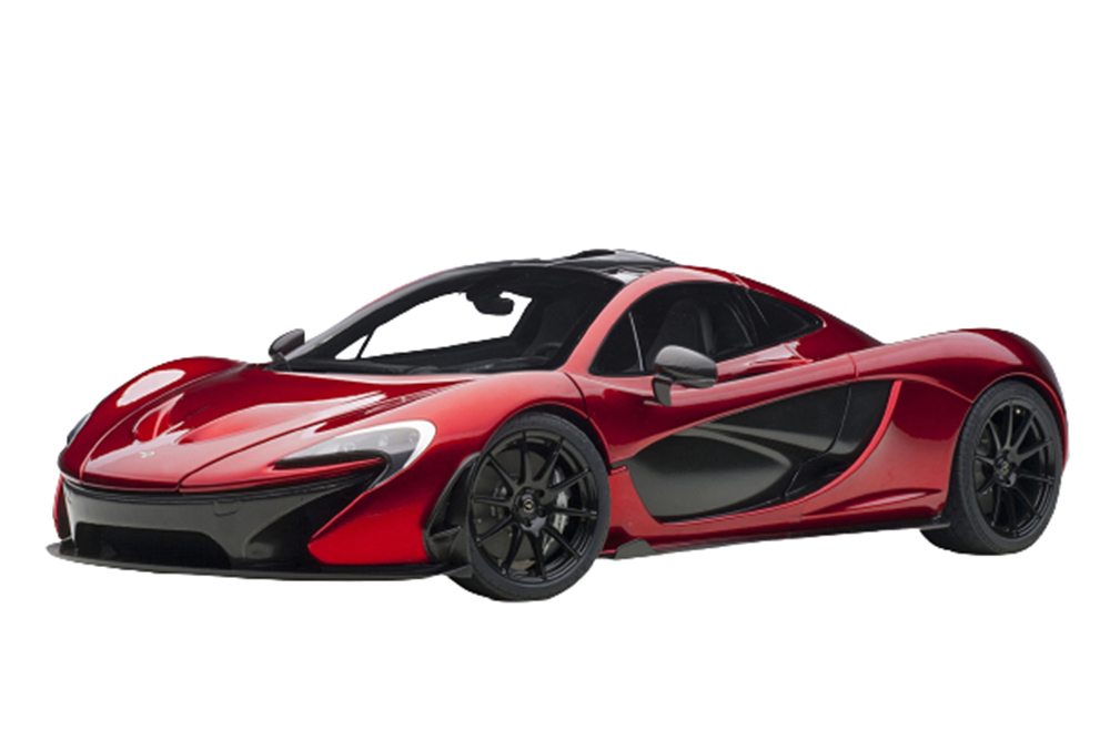 Модель коллекционная Mclaren P1 2013 volcano red metallic / макларен П1 красный металлик