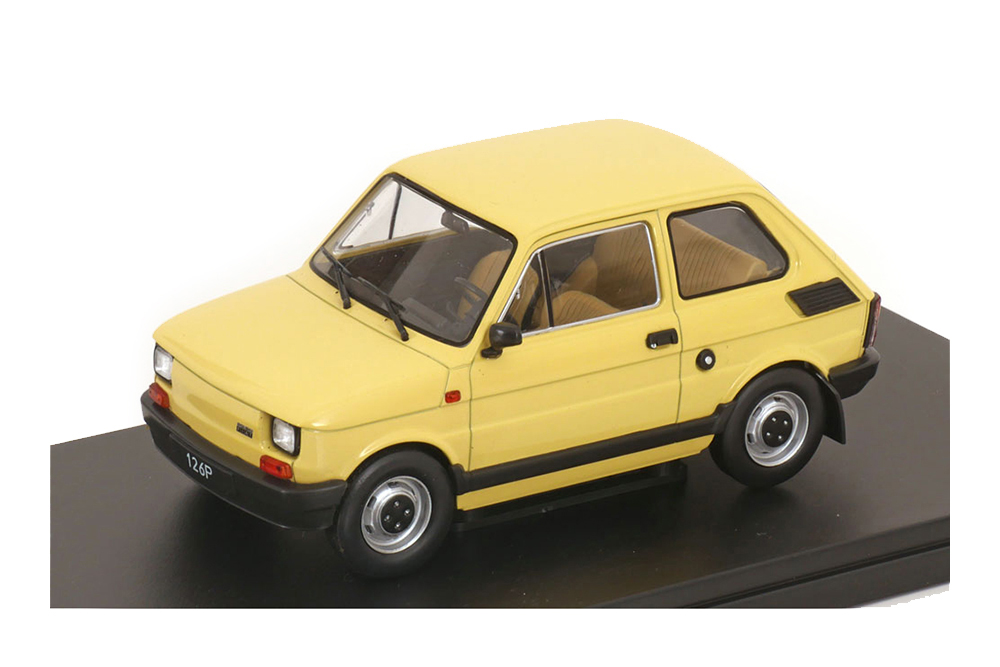 

Модель коллекционная WHITEBOX Fiat 126P light yellow