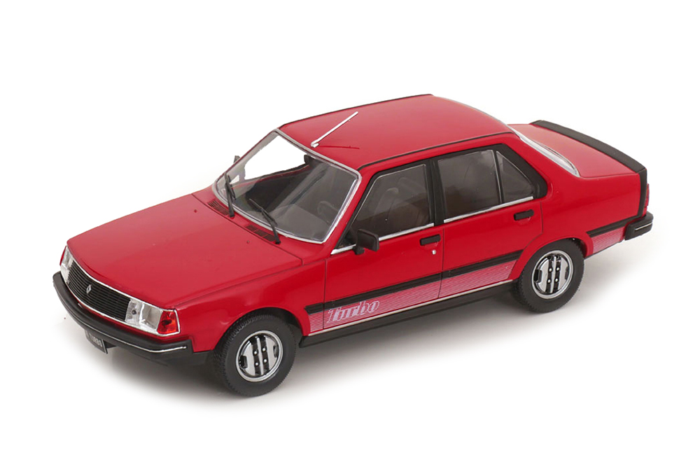 Модель коллекционная WHITEBOX Renault 18 turbo 1980 red