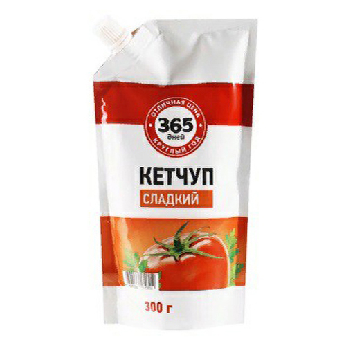 Кетчуп 365 дней Сладкий для мяса 300 г