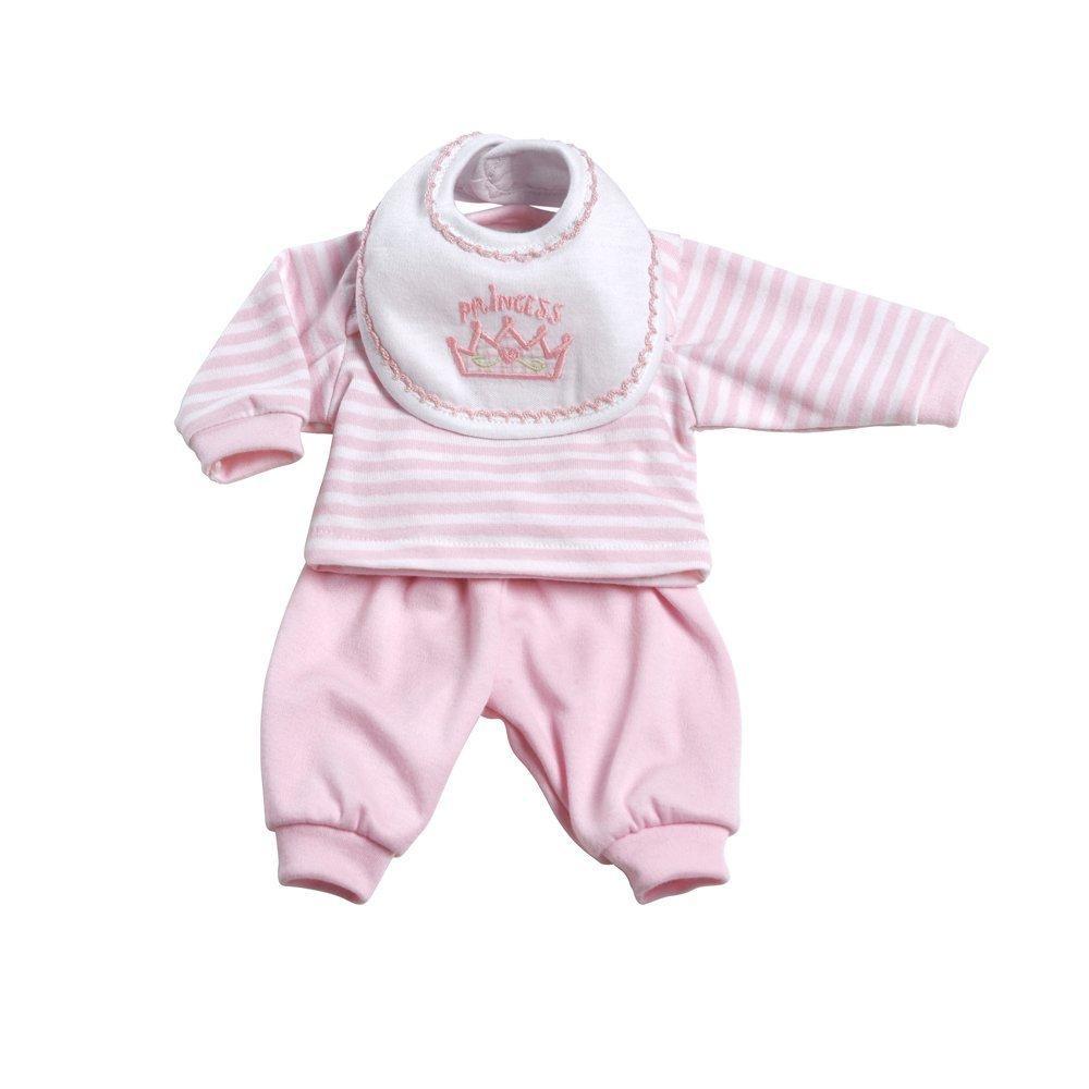 Комплект одежды Adora Layette Set Pink Принцесса розовый для кукол 33 см