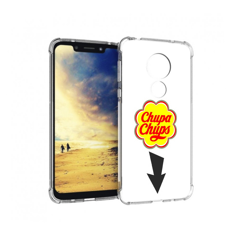 

Чехол MyPads Tocco для Motorola G7 Power чупа чупс (PT227059.362.694), Прозрачный, Tocco