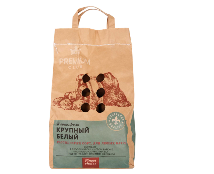 

Картофель Лента Premium фермерский белый 2,5 кг