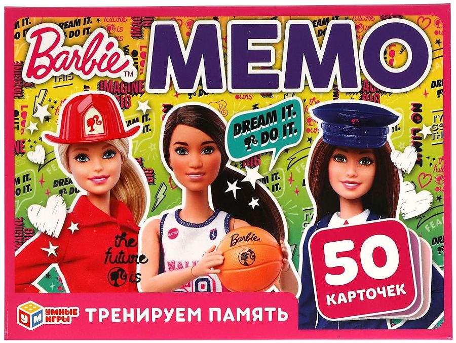 

Карточная игра Умные игры Барби 50 карточек 4680107925022