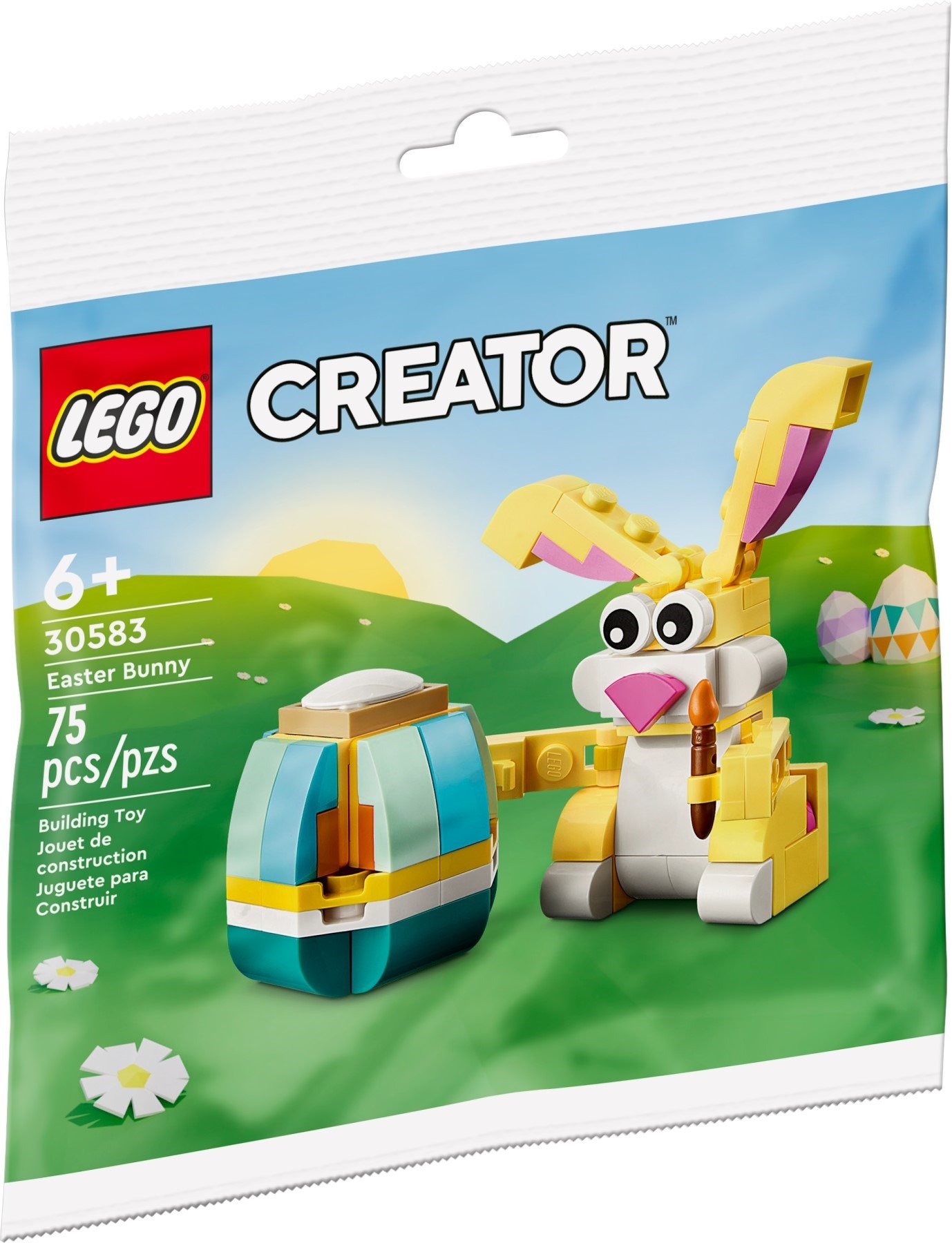 Конструктор LEGO Creator 30583 Пасхальный кролик, 75 деталей