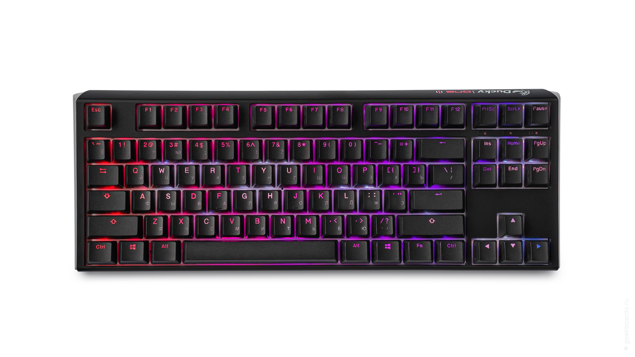 Проводная игровая клавиатура Ducky One 3 TKL Black (DKON2187ST-WRUPDCLAWSC1)