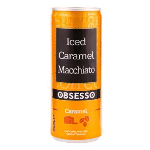 Энергетический напиток Fantasy Brands Obsesso Iced Coffee Macchiato негазированный 250 мл