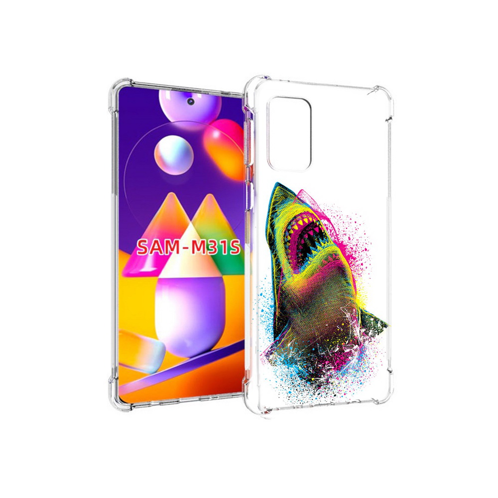 

Чехол MyPads Tocco для Samsung Galaxy M31s челюсти-2 (PT152186.489.674), Прозрачный, Tocco