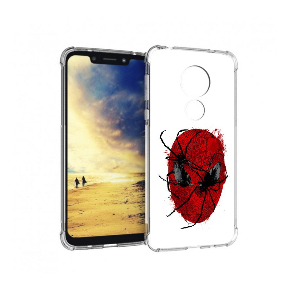 

Чехол MyPads Tocco для Motorola G7 Power человек паук (PT227059.362.673), Прозрачный, Tocco