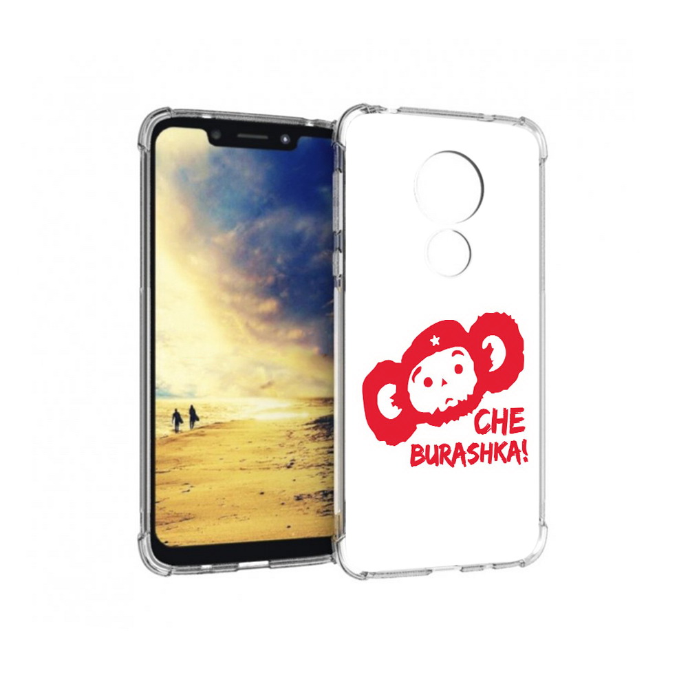 

Чехол MyPads Tocco для Motorola G7 Power чебурашка (PT227059.362.672), Прозрачный, Tocco