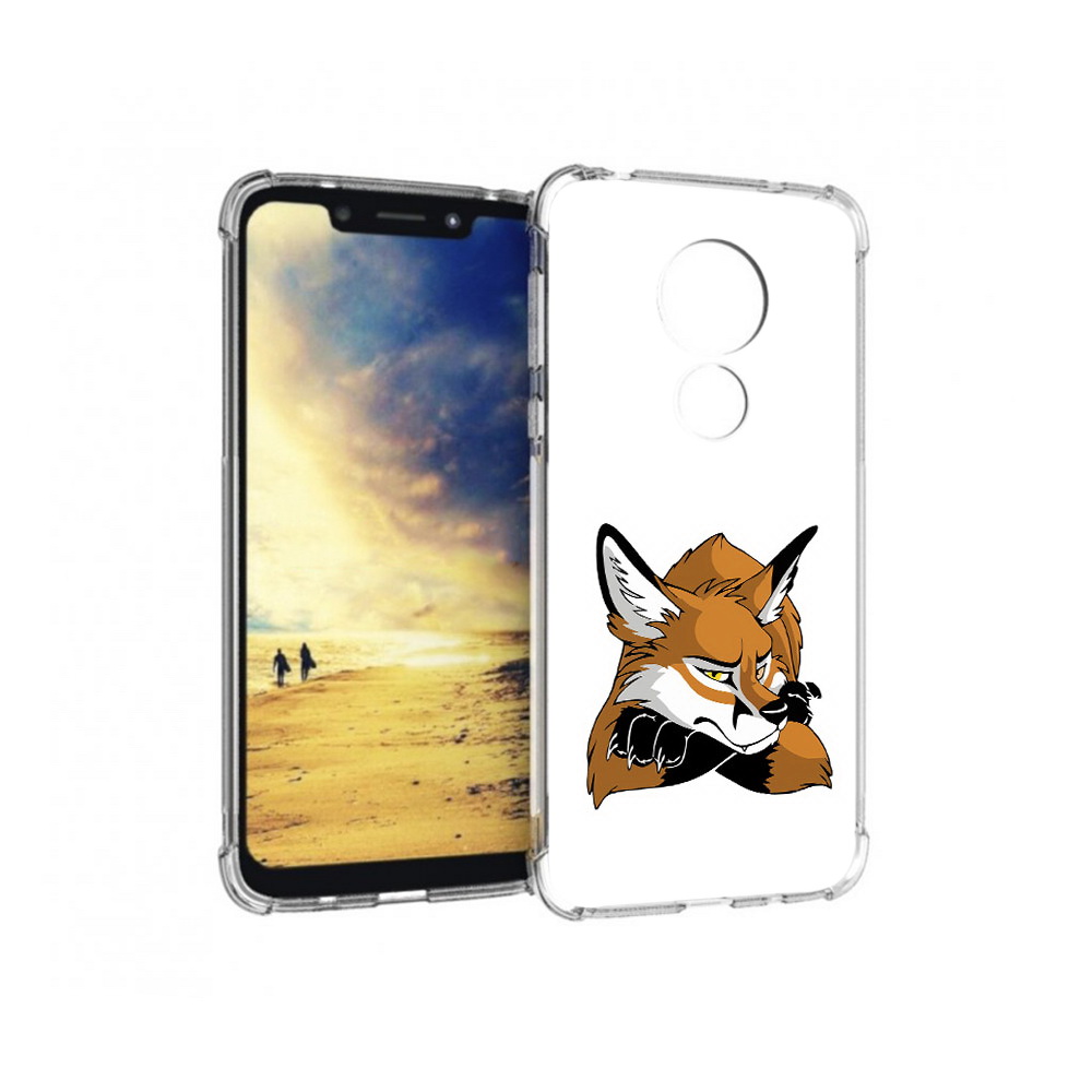 

Чехол MyPads Tocco для Motorola G7 Power фокс (PT227059.362.660), Прозрачный, Tocco