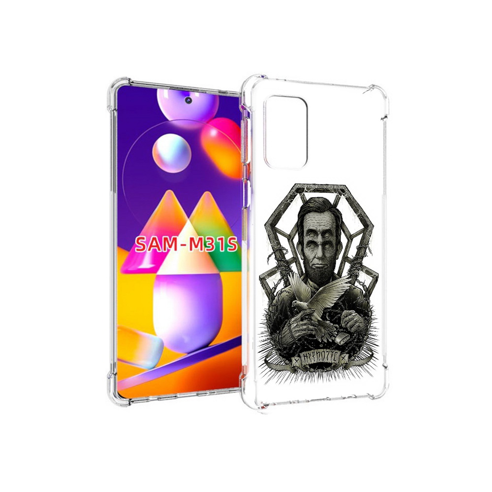 

Чехол MyPads Tocco для Samsung Galaxy M31s франклин абстракция (PT152186.489.662), Прозрачный, Tocco