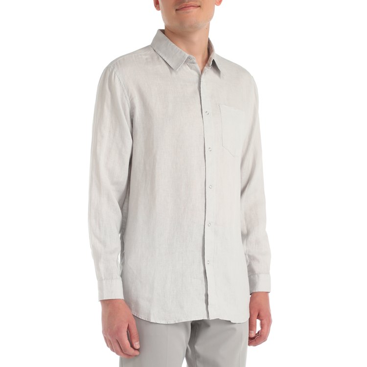 

Рубашка мужская Maison David SHIRT бежевая M, Бежевый, SHIRT