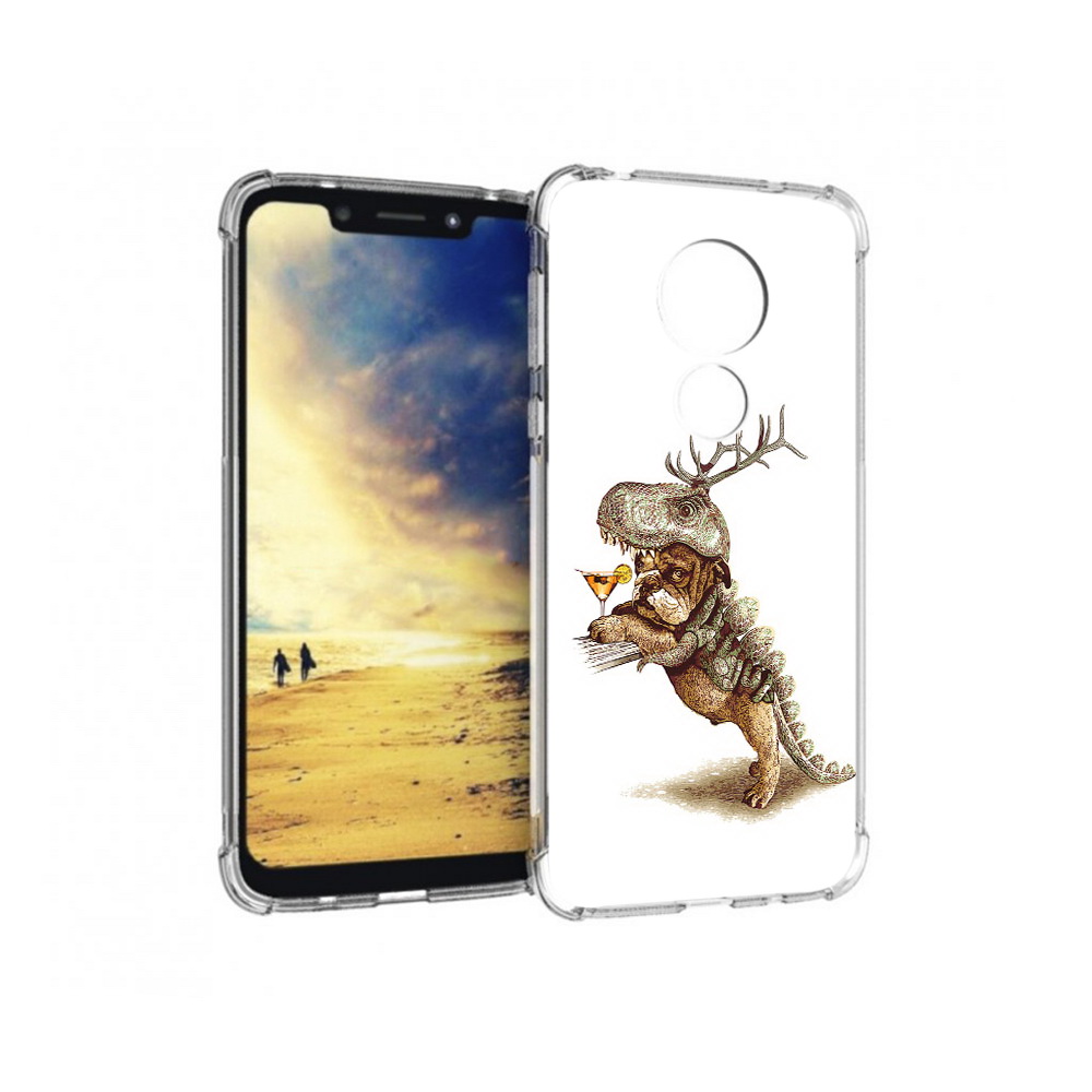 

Чехол MyPads Tocco для Motorola G7 Power тематическая вечеринка (PT227059.362.638), Прозрачный, Tocco