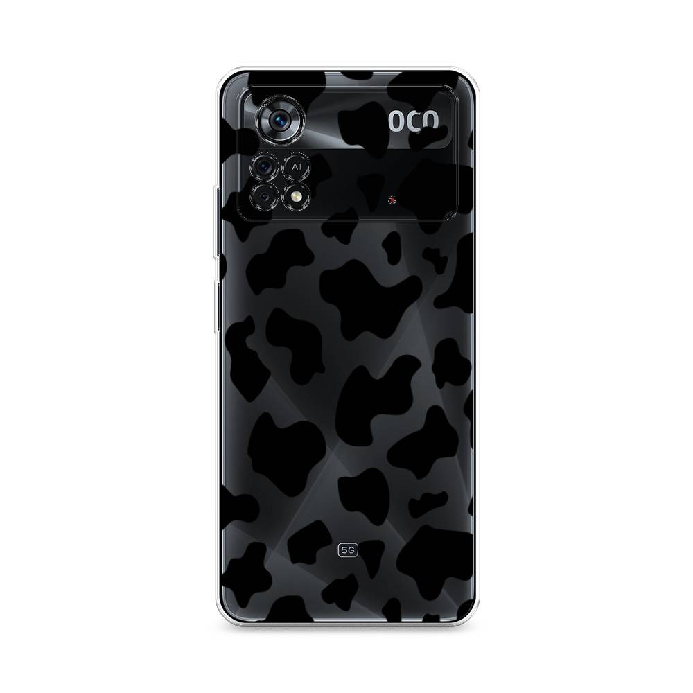 

Чехол Awog на Poco X4 Pro 5G "Пятна коровы черные", Разноцветный, 313150-2
