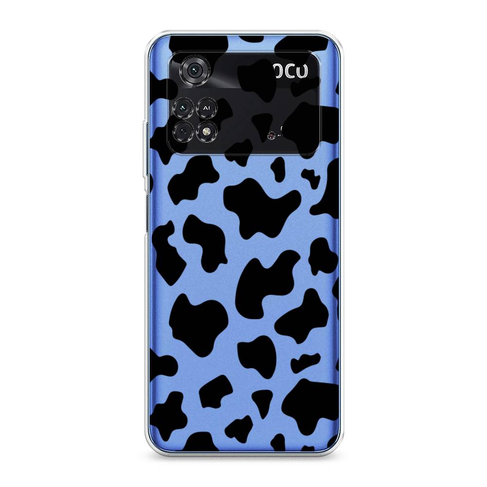 

Чехол Awog на Poco M4 Pro 4G "Пятна коровы черные", Разноцветный, 313050-2