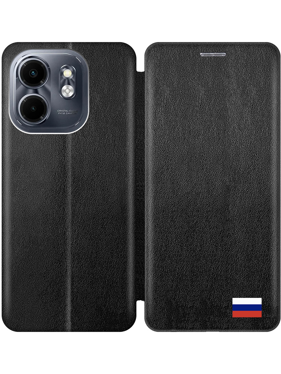 

Чехол-книжка на Infinix Hot 50i / Smart 9 с принтом "Флаг РФ" черный, Черный;белый;красный;синий, 786719381